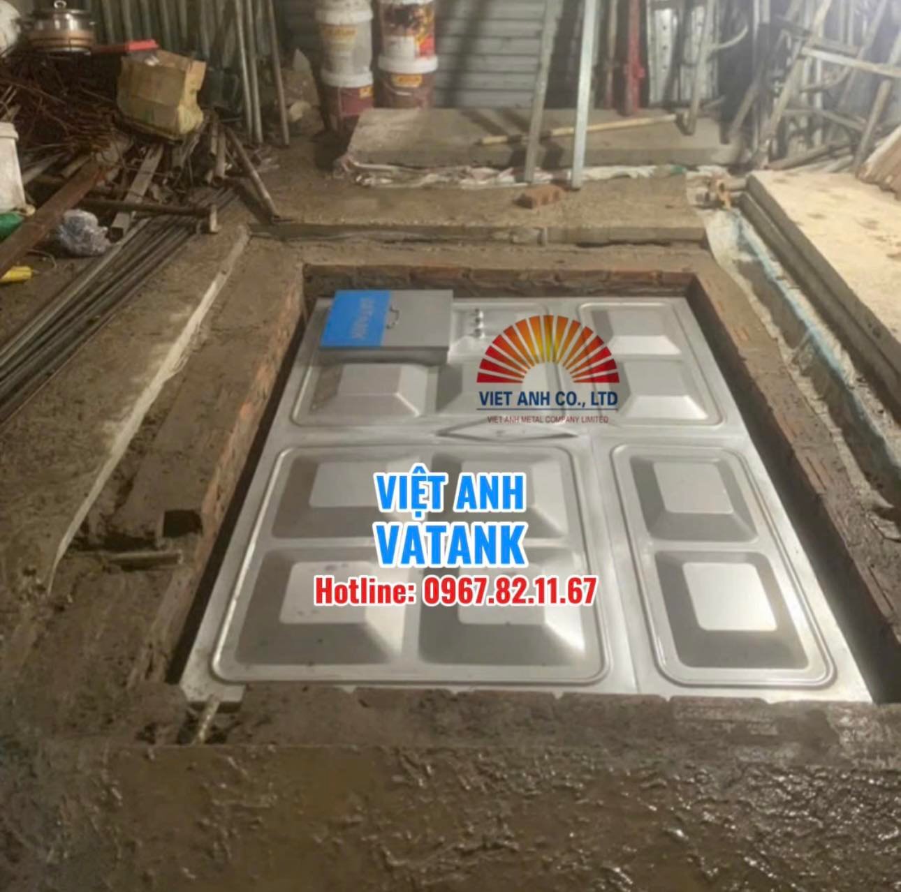 Bồn nước inox CÔNG NGHỆ CAO Việt Anh VATANK được phát triển theo chuẩn công nghệ mới