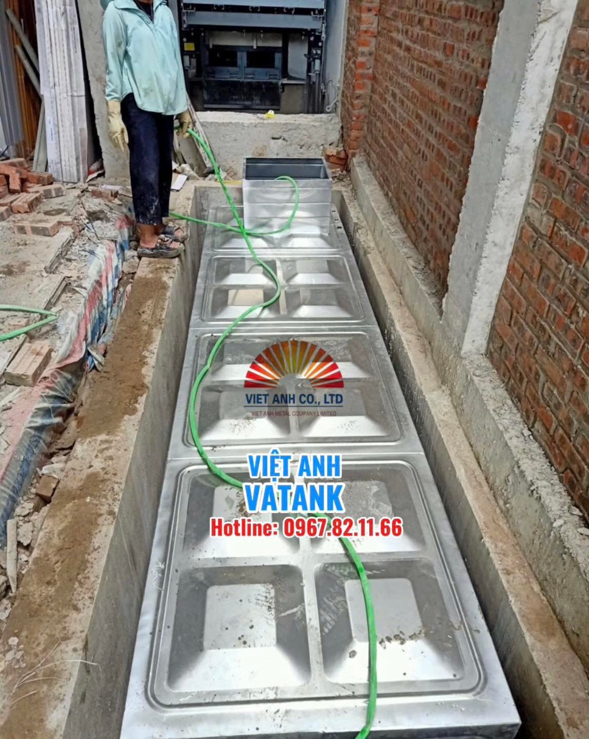 Mang giải pháp trữ nước an toàn đến với khách hàng