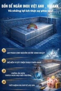 Lợi ích bể ngầm inox
