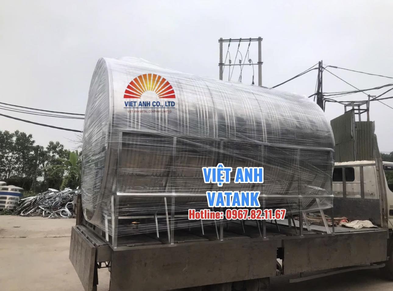 Bồn bảo ôn inox Việt Anh VATANK đến với khách hàng