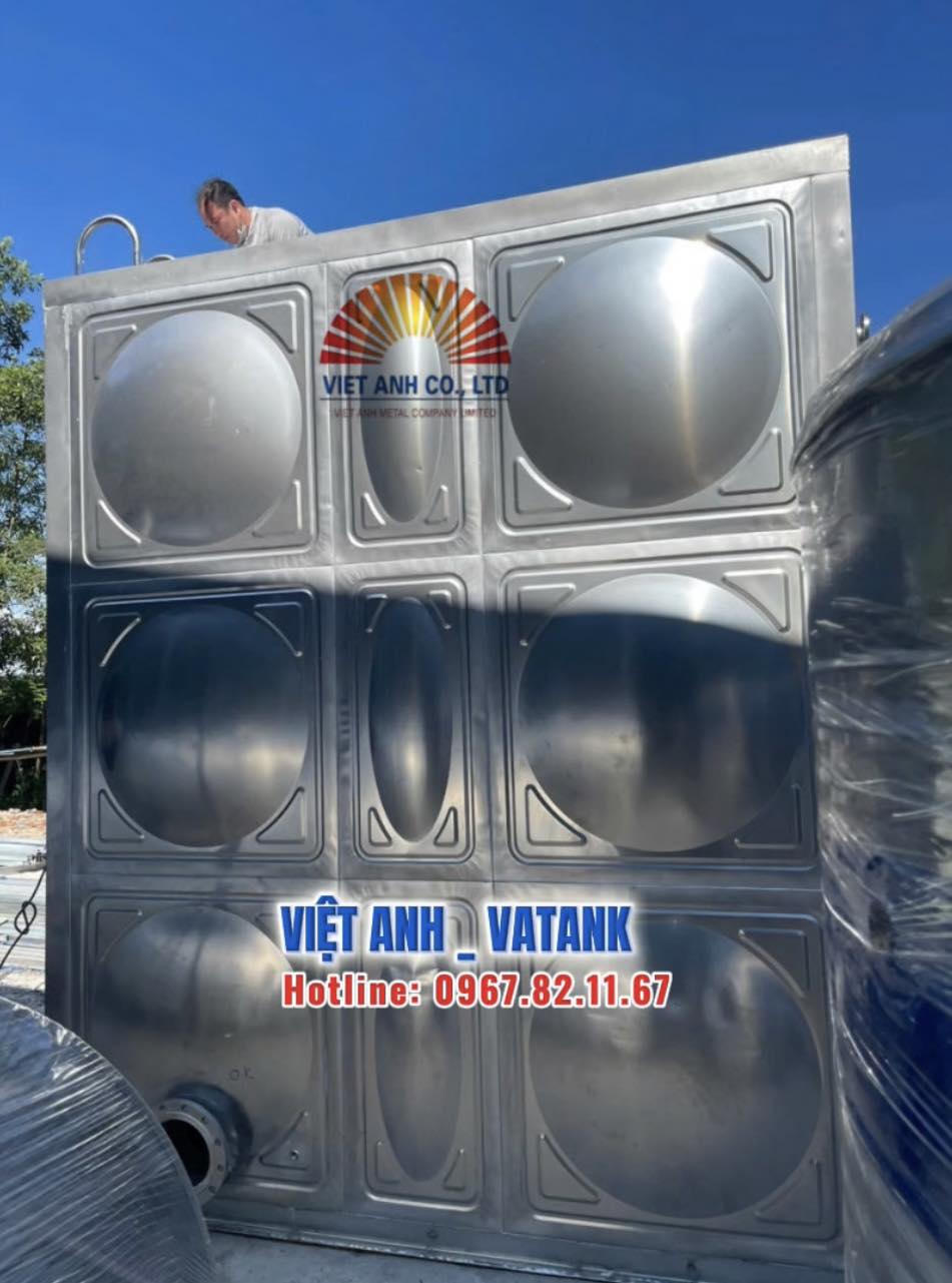 Bể chứa nước bảo ôn công nghiệp dung tích đa dạng linh hoạt