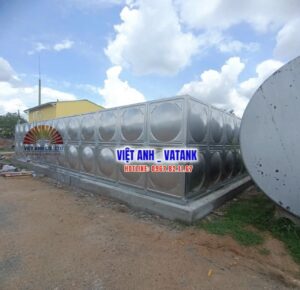 Hoàn thành lắp đặt bể inox lắp ghép 200m³ tại TP. Hồ Chí Minh