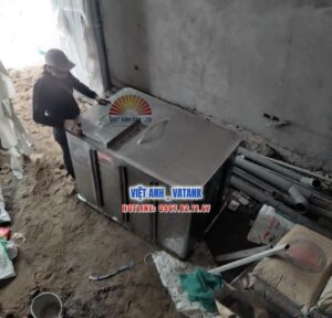 Thiết kế bồn inox phù hợp nhà phố diện tích nhỏ