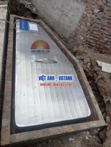 Thiết kế bồn inox vuông theo vị trí thực tế công trình