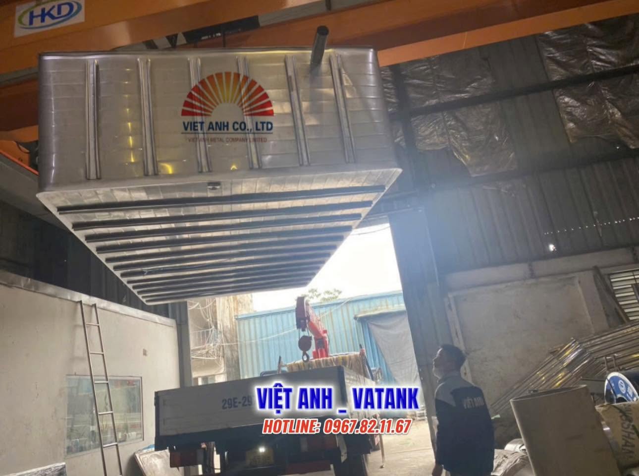 Sản phẩm bể ngầm Inox 304 thương hiệu Việt Anh Vatank